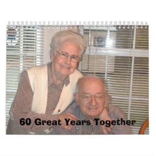 Calendário Imagens de Meme 001, 60 grandes anos junto