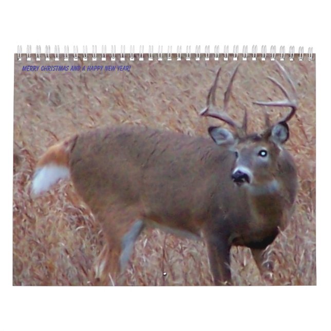 Calendário Imagens do norte dos cervos de North Dakota (Capa)