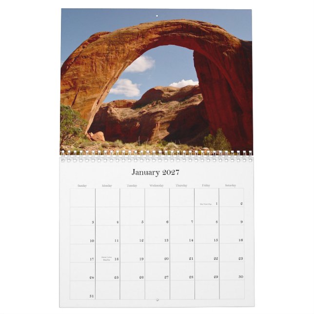 Calendário Imagens por Phillipe Aguayo (Jan 2027)