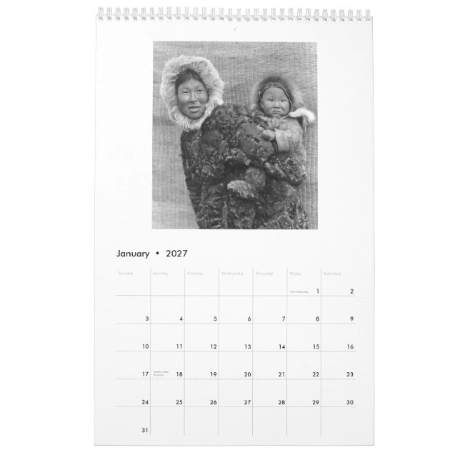 Calendário Imagens selecionadas de Edward S. Curtis 2012 (Jan 2027)