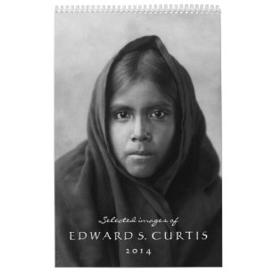 Calendário Imagens selecionadas de Edward S. Curtis 2014