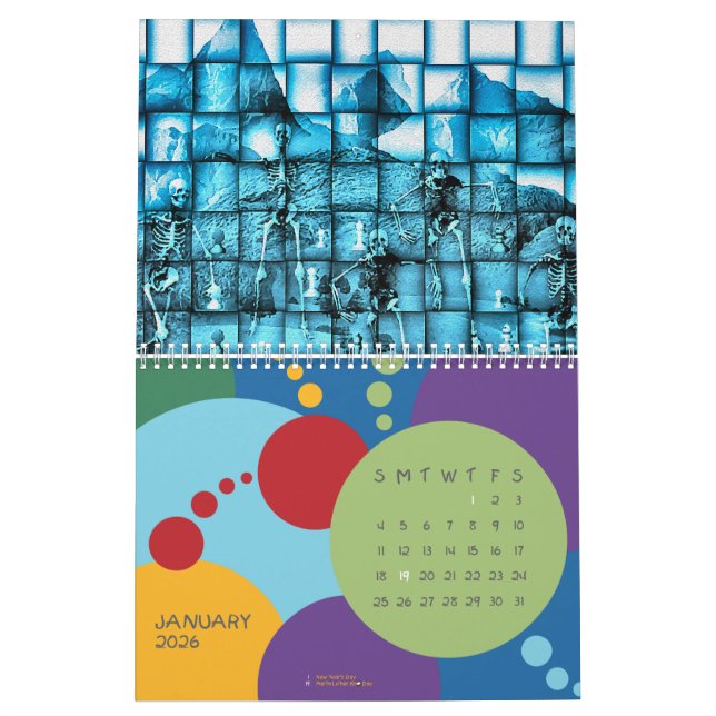 Calendário Imaginação de exploração (Jan 2026)