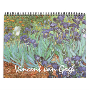 Calendário Impressionismo Pós-Vintage por Vincent van Gogh
