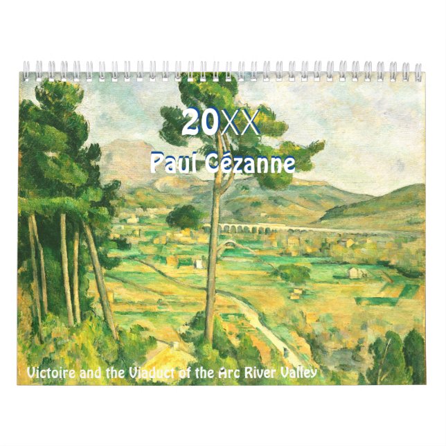 Calendário Impressionistas do Paul CézanneCalendar (Capa)