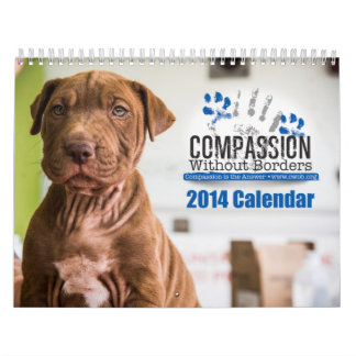 Calendário impresso costume