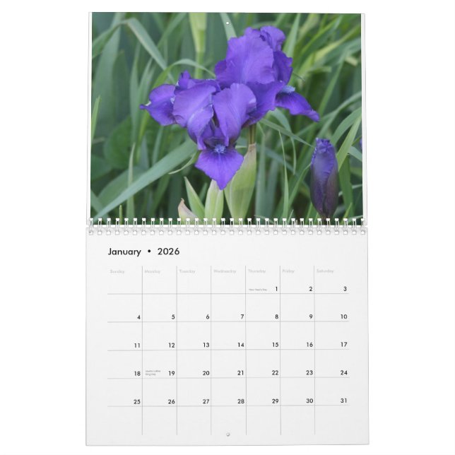 Calendário impresso costume (Jan 2026)