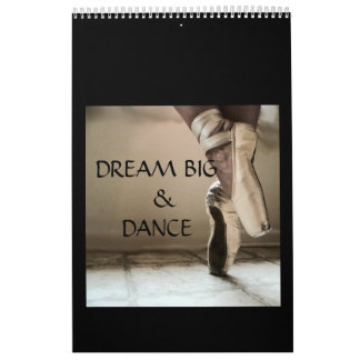 Calendário impresso costume