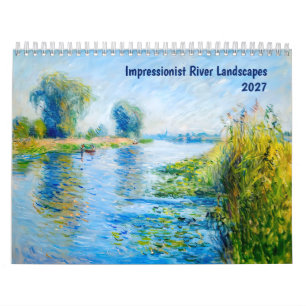 Calendário Impressões do Havel – Paisagens Fluviais em Luz e