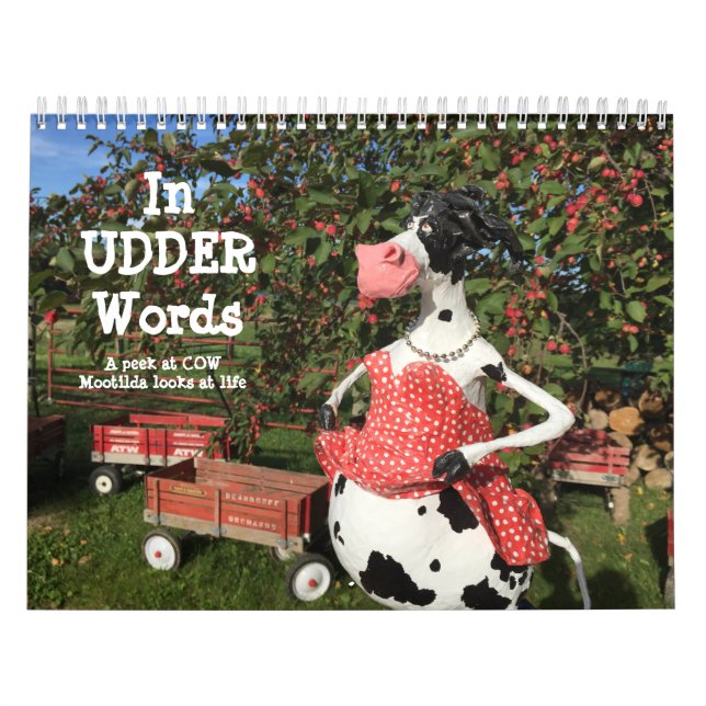Calendário In UDDER Words (Capa)