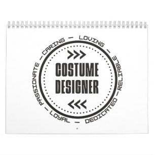 Calendário Incrível Costume Designer