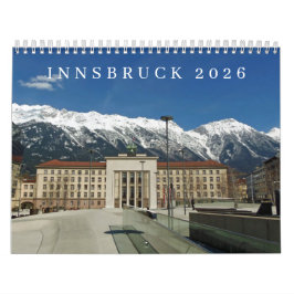 Calendário Innsbruck 2026