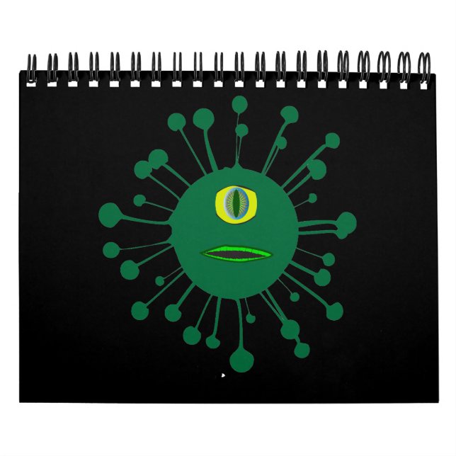 Calendário Inseto Viral One Eyed Monster (Capa)