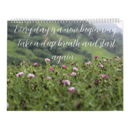 Calendário Inspiração da Natureza: Um Ano de Motivação Person