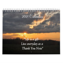 Calendário Inspiracional 2021