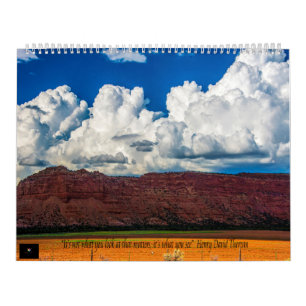 Calendário inspirador