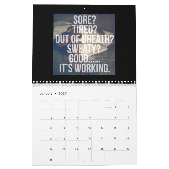 Calendário inspirador 2014 (Jan 2027)