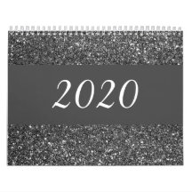 Calendário inspirador brilhante