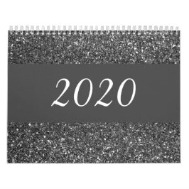 Calendário inspirador brilhante