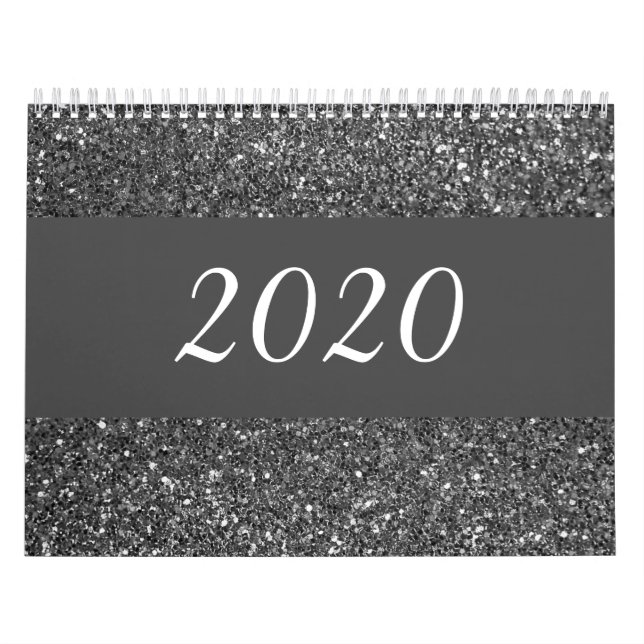 Calendário inspirador brilhante (Capa)