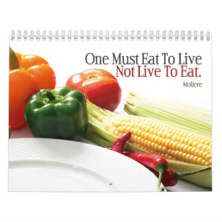 Calendário inspirador das citações da perda de