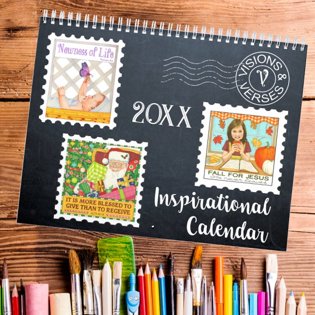 Calendário Inspirational Calendar by Visions and Verses (Criador carregado)