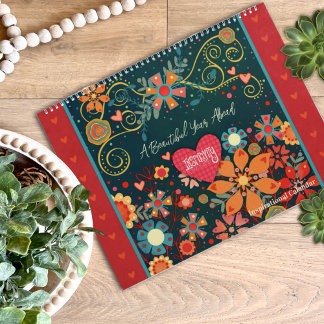 Calendário Inspirivity Beautiful Year Inspiring Quotes Art