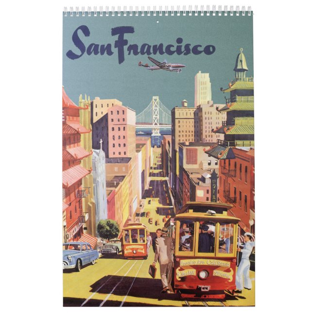 Calendário Internacional de Posteres de viagens Vi (Capa)