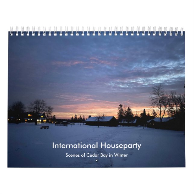 Calendário Internacional do muro da habitação (Capa)