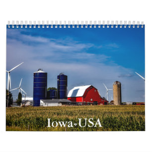 Calendário Iowa-EUA