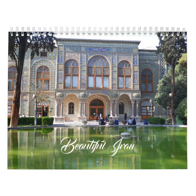 Calendário Irã bonito (Capa)