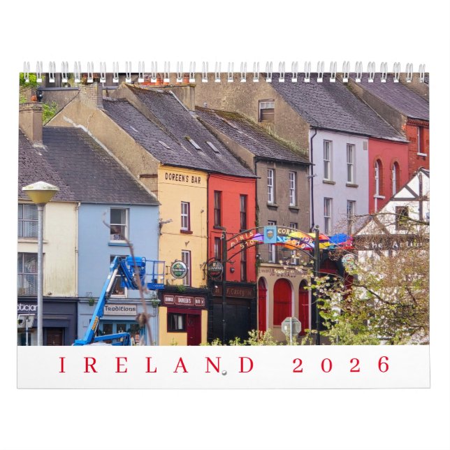Calendário Ireland 2026 calendar (Capa)