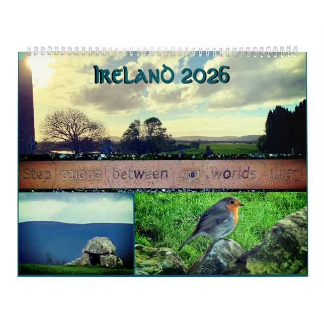 Calendário Ireland 2026 Calendar (Capa)