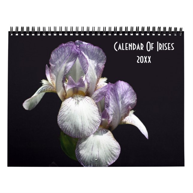Calendário Iris Flower Photography  (Capa)