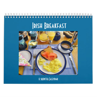 Calendário irlandês do pequeno almoço