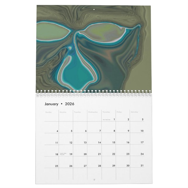 Calendário irreal 2013 (Jan 2026)