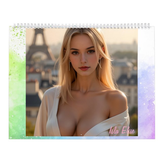 Calendário Isla Elise Love (Capa)
