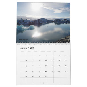 Calendário Islândia Enchanting