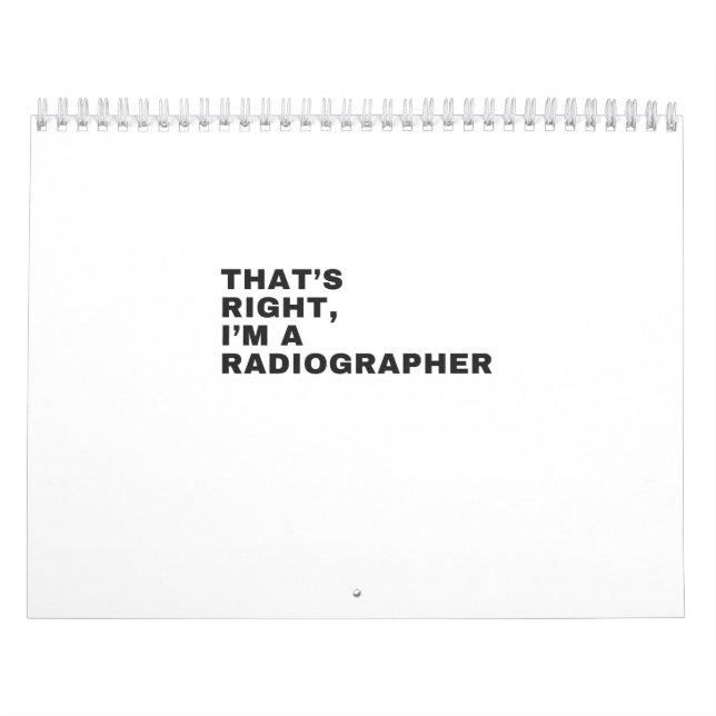 CALENDÁRIO ISSO, EU SOU RADIOGRAFADOR (Capa)