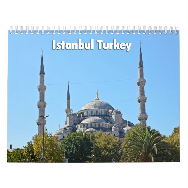 Calendário Istambul 2014 (Capa)