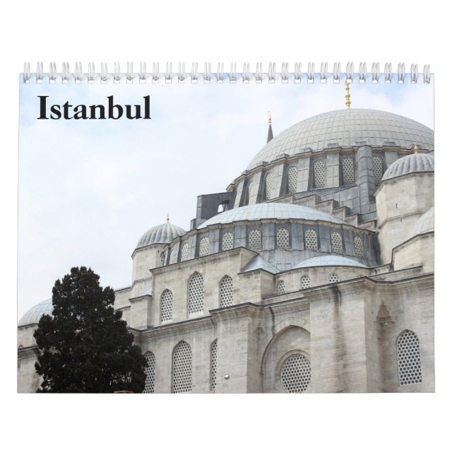 Calendário Istambul 2025 (Capa)