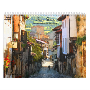 Calendário Isto é Espanha - Além de Madrid e Barcelona