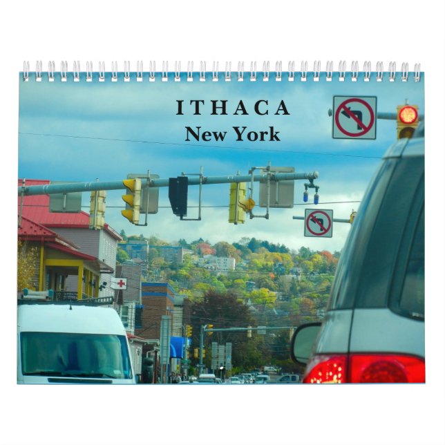 CALENDÁRIO ITHACA NEW YORK   (Capa)