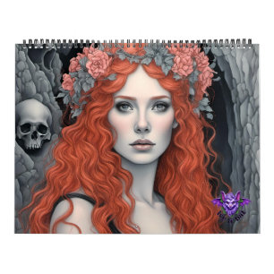 Calendário Ivy e Bat Collectible Fine Art