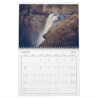 Calendário Jaarkalender IJsland