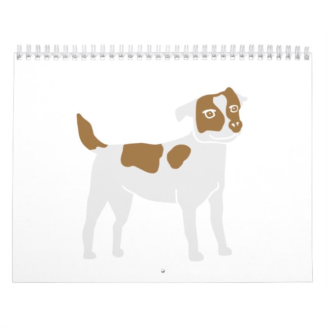 Calendário Jack Russel (Capa)