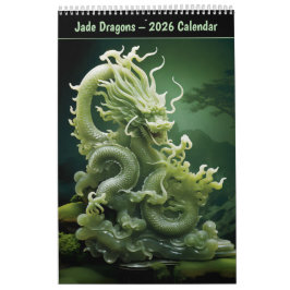 Calendário Jade Dragons – 2026 Calendar