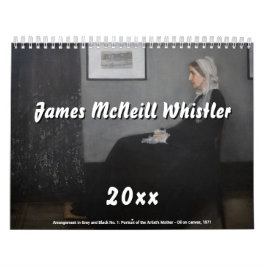 Calendário James McNeill Whistler