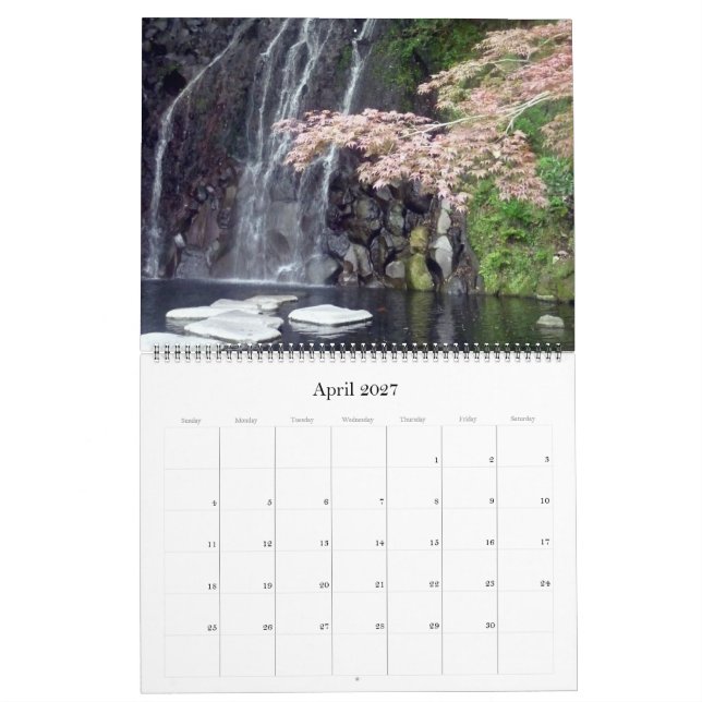 Calendário japão 2027 grande | Zazzle Brasil