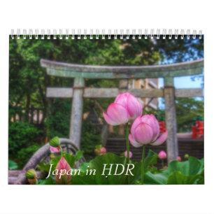 Calendário Japão em HDR