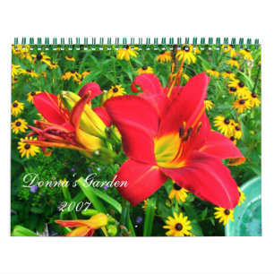 Calendário Jardim de Donna 2007